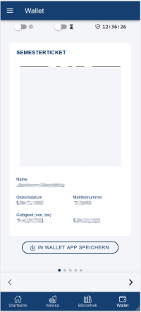 Deutschlandsemesterticket In Myude App