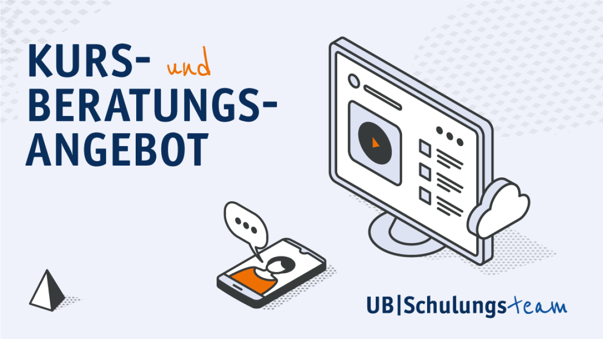 Grafik: Kurs- und Beratungsangebot